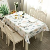 Country Style Table Cloth PVC Tablecloth Washable Waterproof Oil-proof Rectangular Table Cover Restaurant Coffee Table Mat