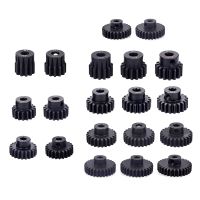 M1 5Mm Black Steel Metal Pinion Motor Gear for 1/10 Rc Model Car