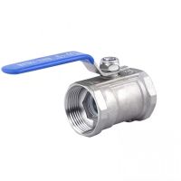 1/4" 3/8" 3/4" 1" 1-1/4"1-1/2" 2” BSPT Stainless Steel SS304 Pipe Ball Valve Female Threaded Sanitary ON-OFF Ball Valve Straight Valves