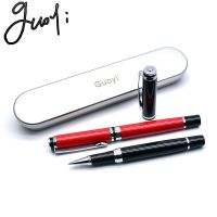 Guoyi Q033 luxury Eenvoudige Business Examen Metal high-end  gifts Mass customization logo signature Gel pen Journal Levert Pens
