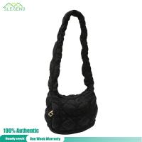 ?Arrive in 3 days?กระเป๋าหิ้ว Women Underarm Bag Embroidery Thread Cloud Pleated Ladies Tote Bags Quilted Fashion Casual Solid Color Female Armpit Bag กระเป๋านักหญิง✨New Arrivals?