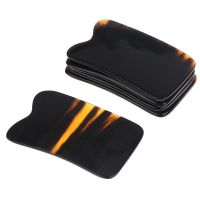 ▩▧❀ Natural Horn Guasha Board Scraping Plate Massage Tool SPA Acupuncture Scraper