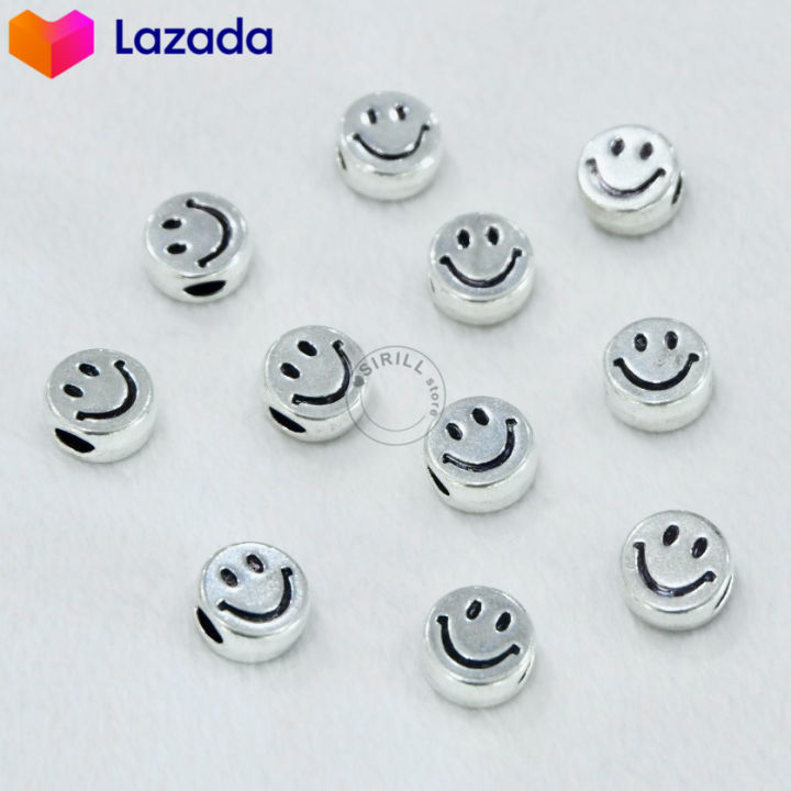 ลูกปัดยิ้ม-smiley-alloy-beads-ลูกปัดยิ้มเหล็ก-ลูกปัดหน้ายิ้ม-ลูกปัดอัลลอยด์