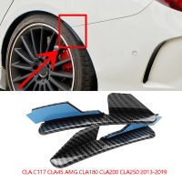 for Mercedes Benz C117 CLA45 CLA 180 200 250 AMG 2013-2019 Car Side Fender Flare Extension Wheel Eyebrow Protector Lip