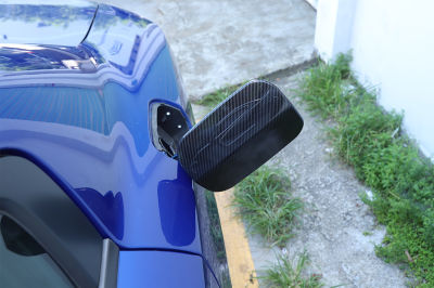 Car Filler Fuel Door Oil Gas Tank Cap Decoration Cover Trim for Dodge Charger 2011-2021 Exterior Accessories ABS Carbon Fiber