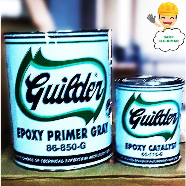 Guilder Epoxy Primer / Enamel with Catalyst Gray / White Gallon Size