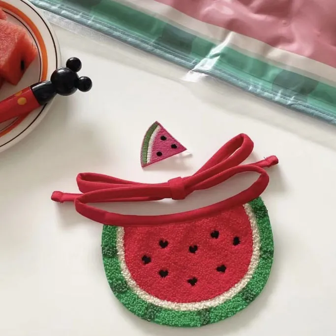 Watermelon bib hot sale