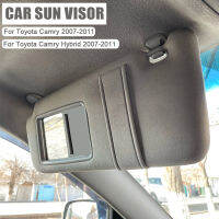 อุปกรณ์ตกแต่งภายใน Auto Organizer รถ Sun Visor กระจกแต่งหน้าสายคล้องคอคลิปสำหรับ Toyota Camry 2007-2011