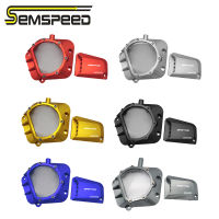 SEMSPEED รถจักรยานยนต์ยามาฮ่า Aerox155 Aerox 155 150 125 2015-2019 2020 CNC 2020ข้อเหวี่ยงเครื่องยนต์ยามที่คลุมมอเตอร์กล่องข้อเหวี่ยง