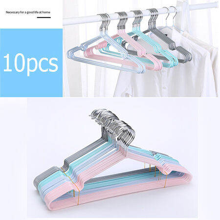 Hanger Stainless Steel Hanger For Clothes Hanger Anti-slip Clotheshorse ...