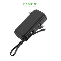 พร้อมส่ง??Powerbank 10000mAh ยี่ห้อ MAIMI RPP-20 PRO มีสายในตัว พาวเวอร์แบงค์ชาร์จเร็ว Fast Charge PD20W QC3.0 22.5W