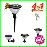 ไฟจัดสวน SOLAR BEC BALI-S 3 วัตต์ RGB สีดำSOLAR GARDEN LIGHT BEC BALI-S 3W RGB BLACK **ราคารวม Vat แล้วค่ะ ไม่มีบวกเพิ่ม**