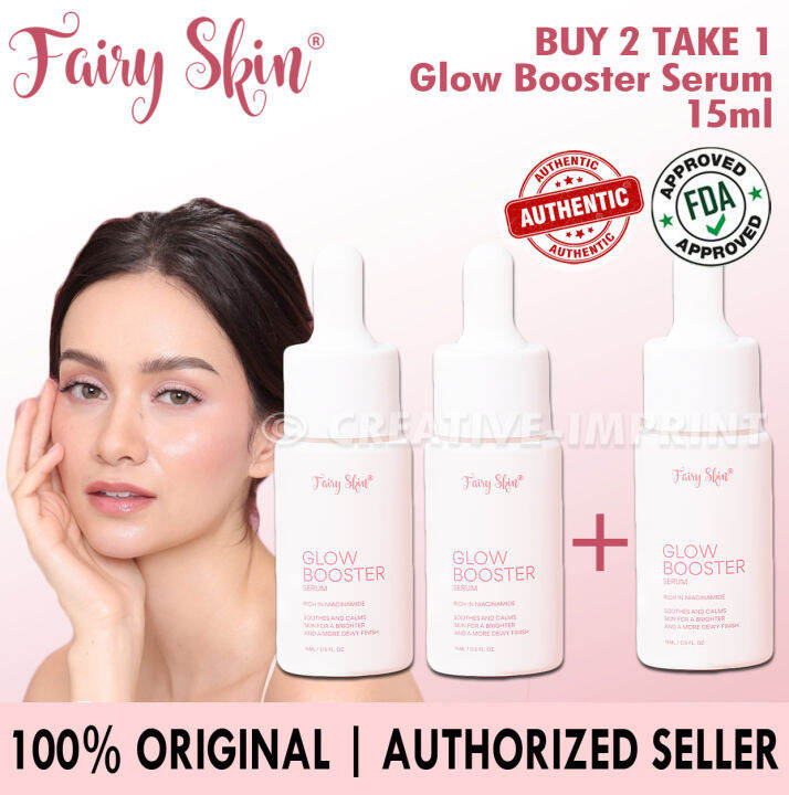 BUY 2 TAKE 1 FairySkin Glow Booster Serum 15ml (Authentic, Authorized ...