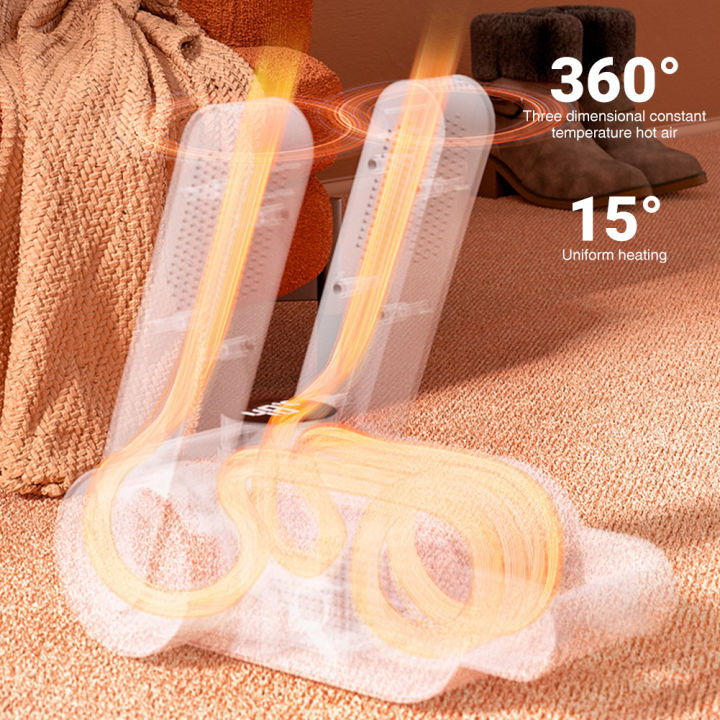 อบและฆ่าเชื้อรองเท้าเพื่อขจัดความชื้นและกลิ่นไม่พึงประสงค์-การทำให้แห้งโดยให้ความร้อนที่อุณหภูมิคงที่