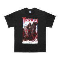 ผ้าฝ้ายแท้Trivium - เสื้อยืด พิมพ์ลายม้านักรบ พรีเมี่ยม สําหรับเล่นกีฬาS-4XL  77GA