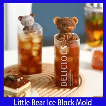 1PC] Little Bear Ice Mould Ice Cube Maker Beruang Ais Batu Tray Ice Bear  Mold 3D