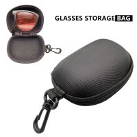 Glasses Case for Foldable Glass Zipper Hard Eyeglass Case Box with Hook Portable Sunglass Case Glasses Case Storage Bag NIN668