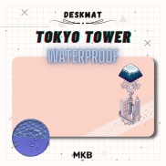 tokyo ready stock tower deskmat 900mmx400mmx4mm - waterproof