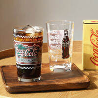 ❤️ Dream Best Coca-Cola Retro Glass Drink Water Cup Coke Cup