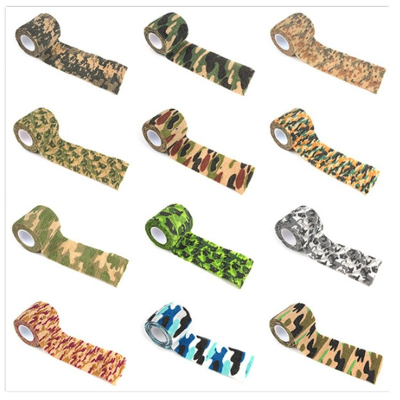 450cm Camouflage Sport Self Adhesive Elastic Bandage Wrap Tape for Knee Support Pads Finger Ankle Palm First Aid Supplies