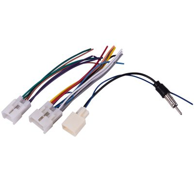 Car Stereo CD DVD Wiring Harness for TOYOTA with Antenna Adapter Cable