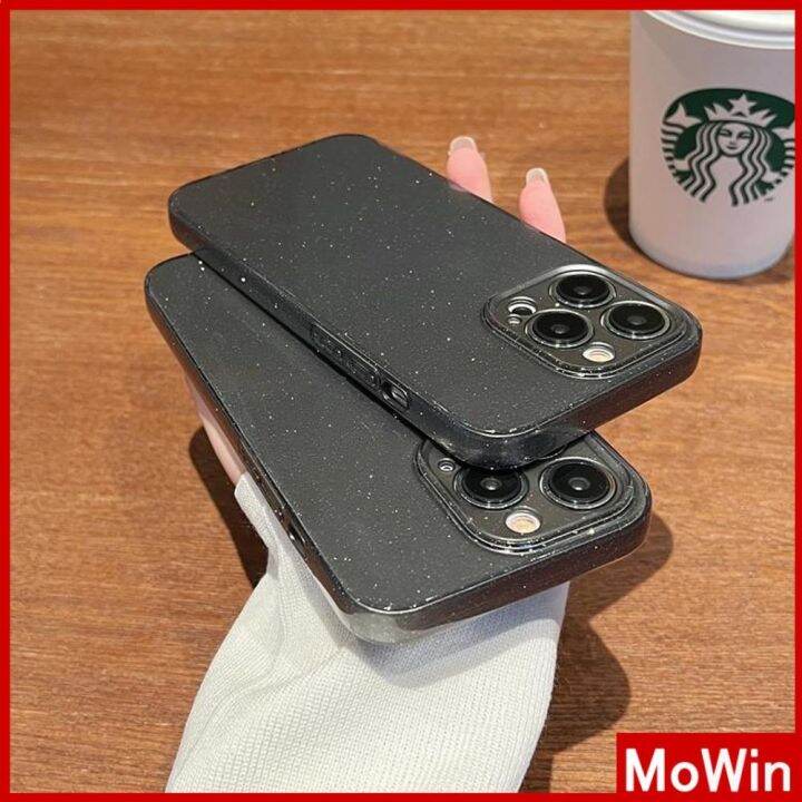 mowin-เข้ากันได้สำหรับ-เคสไอโฟน-เคสไอโฟน11-เคสโทรศัพท์-iphone-14-pro-max-14-plus-สำหรับ-iphone-14-pro-max-เคส-iphone-เคสเจลลี่แวววาวแวววาวเป็นประกาย-tpu-เคสนิ่ม-กันกระแทกกล้องป้องกันสีดำสีม่วงสีชมพูสำ