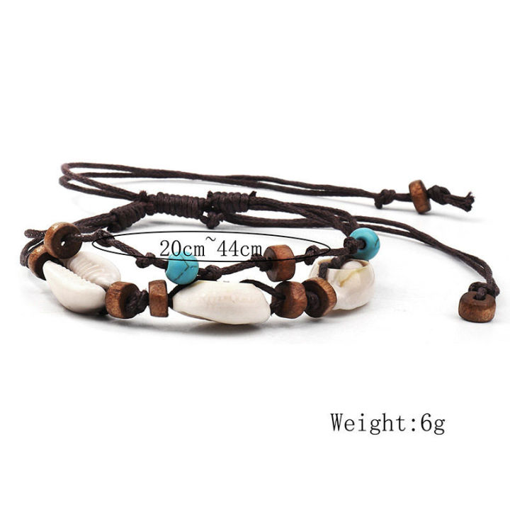 boho-natural-sea-shell-stone-anklets-for-women-wood-bead-seashell-ankle-bracelet-on-leg-foot-chain-wax-rope-anklet-beach-jewelry