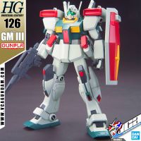 ⭐️ BANDAI GUNPLA HIGH GRADE UNIVERSAL CENTURY HGUC HG 1/144 RGM-86R GM III ประกอบ หุ่นยนต์ โมเดล กันดั้ม กันพลา ของเล่น VCA GUNDAM