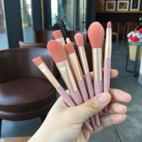 【CC】 8Pcs Makeup Brushes Set Foundation Blush Blending Concealer Make Up