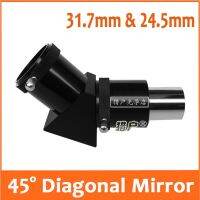 New 1.25inches Astronomical Telescopic 31.7mm and 24.5mm Refraction Universal Belt Adapter 45 Degree All Mirror Zenith Mirror