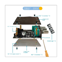 1 Piece Wireless Bluetooth 5.0 Decoder Board Module High and Low Front Module Audio Decoder Board