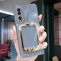 เคสสำหรับ Honor สมาร์ทโฟน90 Lite Magic5 Pro X8a 4G 5G Huawei Nova 11i 11 Pro ที่ยึดกรณีพร้อมขาตั้งโลหะป้องกันอุปกรณ์ยึดกล้องฝาหลัง TPU HONOR90Lite เคสนิ่ม