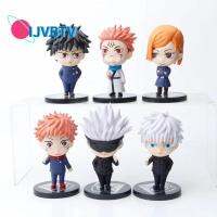 IJVBTV Jujutsu Kaisen โมเดลการ์ตูน ของเล่นเพื่อการสะสม ของเล่นฟิกเกอร์ คุงิซากิ โนบาระ โกโจ ซาโตรุ ฟุชิงุโระ เมกุมิ โมเดลของเล่น หุ่นจำลอง ยิวยิตสูไคเซ็น ยูจิ อิทาโดริ