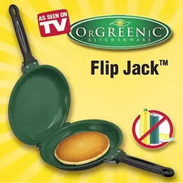 Orgreenic Flip Jack Pan The cake pan cake machine Flip Jack Pan ceramic  Pancake Maker Free