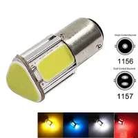 80 Hot Sell 1156/1157 LED Wedge 4 Sides Car Light Brake Reversing Bulb Turn Signal Lamp