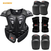 WOSAWE 4-10 Kids Motorcycle Armor Protector Sports Protective Gear Bicycle Snowboard Scooter Bike Ski Body Protection Suit