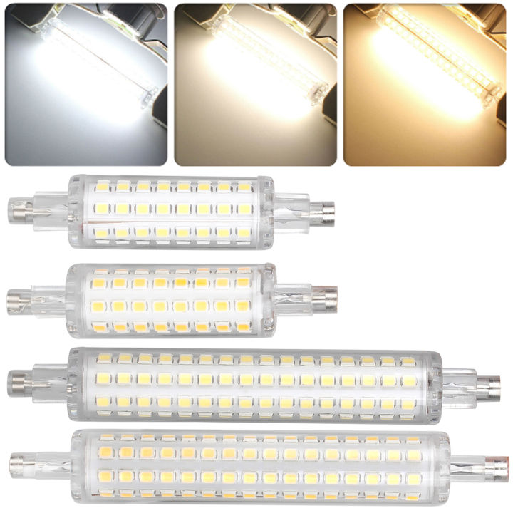 R7S LED 78mm 118mm Flood Light Bulb 2835 SMD Replace 60W 120W