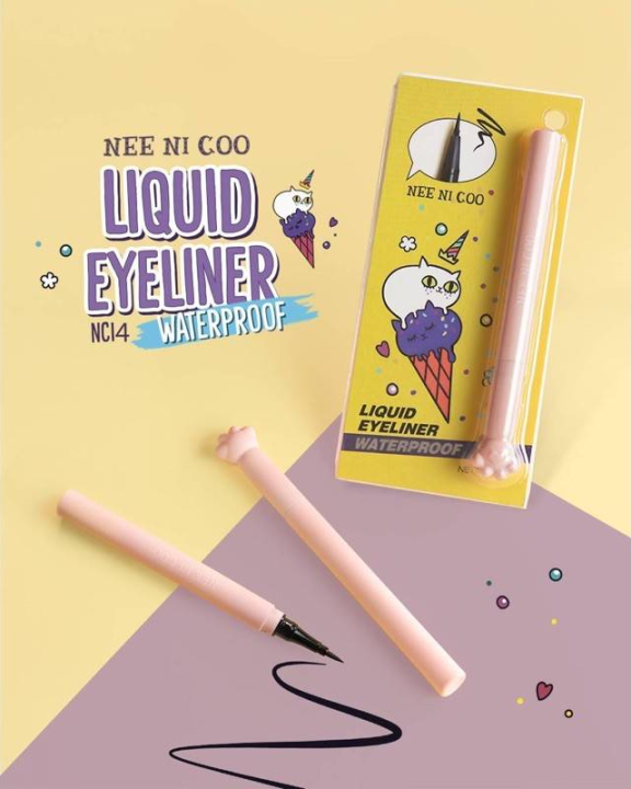 nee-cara-nee-ni-coo-liquid-eyeliner-neecara-นี-นิ-โค-อายไลเนอร์-x-1-ชิ้น-nc14