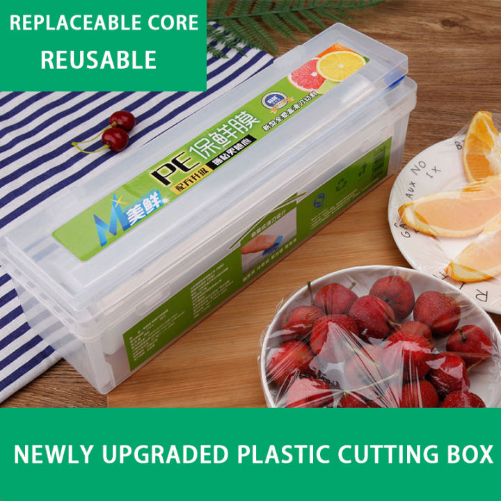 Reusable Food Wrap Cutter, Cling Film Cutter, Plastic Wrap