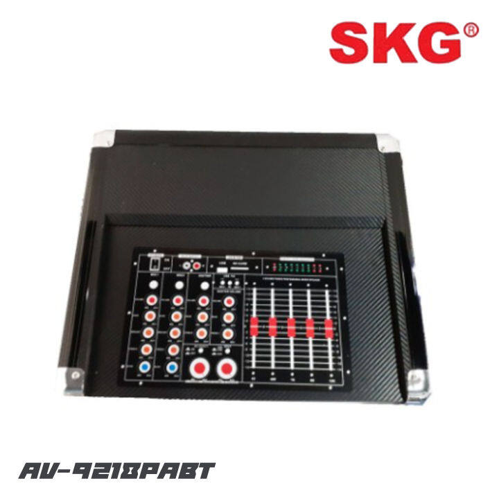 skg-av-9218pabt-ตู้ลำโพงแบบมีขยายในตัวขนาด-15-นิ้ว-กำลังขับ-8000-w-p-m-p-o-สามารถปรับเสียง-echo-ได้-มีบลูทูธ-fm-usb-sd-card-ราคาต่อ-1-คู่