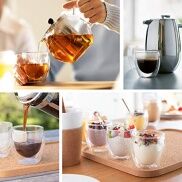 HÀNG ĐAN MẠCH Bộ 2 cốc ly thủy tinh 2 lớp Bodum Bistro cao cấp chính hãng