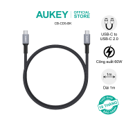 Dây cáp Aukey USB-C To USB-C 2.0 dài 1 mét Aukey CB-CD5