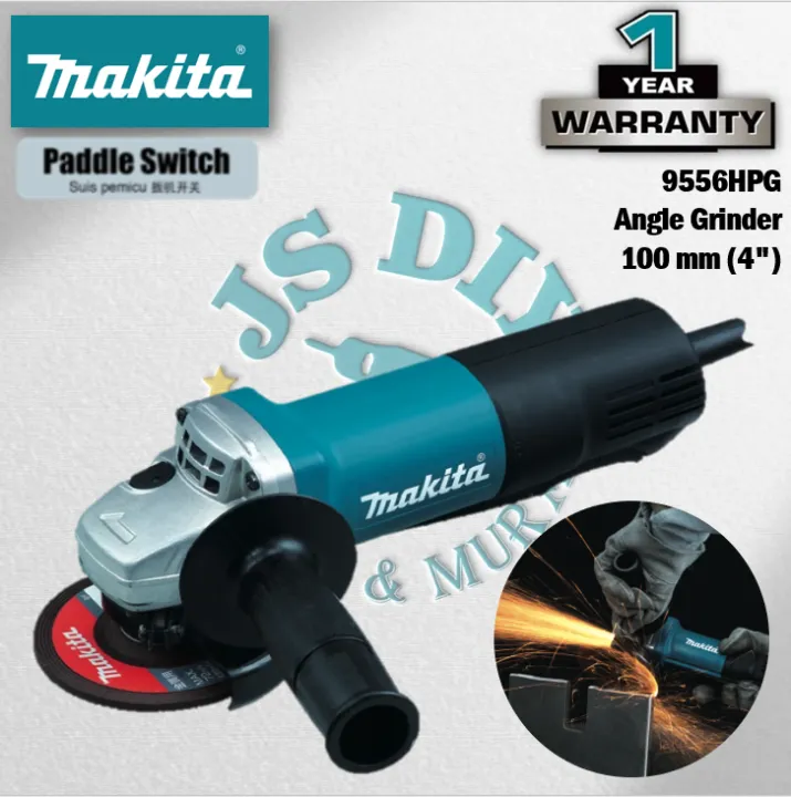 MAKITA 9556HPG Angle Grinder 100MM (4") 『1 Year Warranty』『100 Original