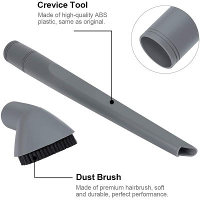 Crevice Tool and Dust Brush for Navigator Lift- Vacuum Cleaner, Fits Models NV350, NV352, NV355, NV356E, Compare to Part No.112FFJ