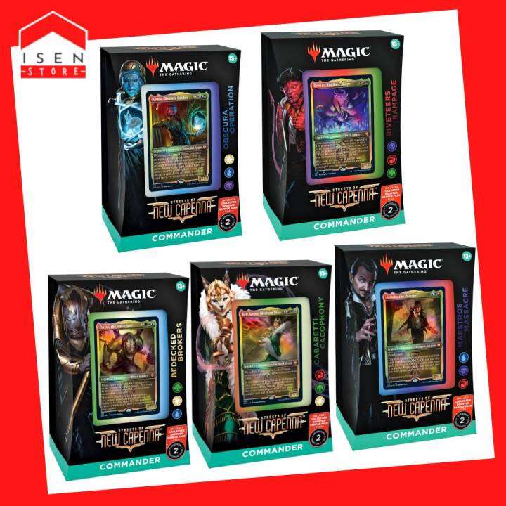 Magic The Gathering MTG Streets of New Capenna Commander Deck Obscura