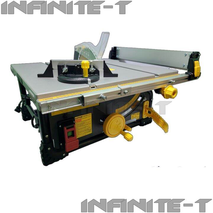 Lotus Jobsite Table Saw LTST254RPF PRO Rack & Pinion Fence Rails 2000W Lazada PH