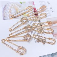 【YF】 Colorful Alloy Rhinestone Decoration Buckle Pin Brooches Accessories Girlfriend