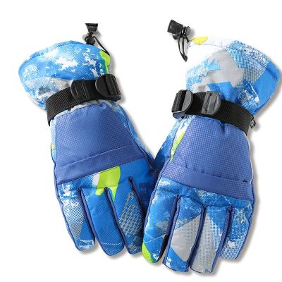 【LZ】❈◕  Luvas impermeáveis e à prova de vento para homens e mulheres tela sensível ao toque luvas de neve grossa casal ciclismo esportes adulto