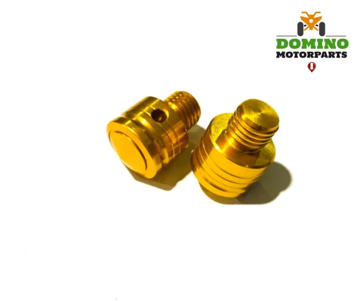 YAMAHA SIDE MIRROR BOLT FOR NMAX/AEROX CNC ALLOY DOMINO MOTORPARTS