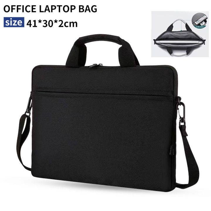 laptop-bag-15-นิ้ว-กระเป๋าแล็ปท็อป-กระเป๋าสะพายข้าง-กระเป๋าถือ-กระเป๋าใส่เอกสาร-กระเป๋าโน๊ตบุ๊ค-กระเป๋าผู้ชาย-กระเป๋านักเรียน-ขนาด